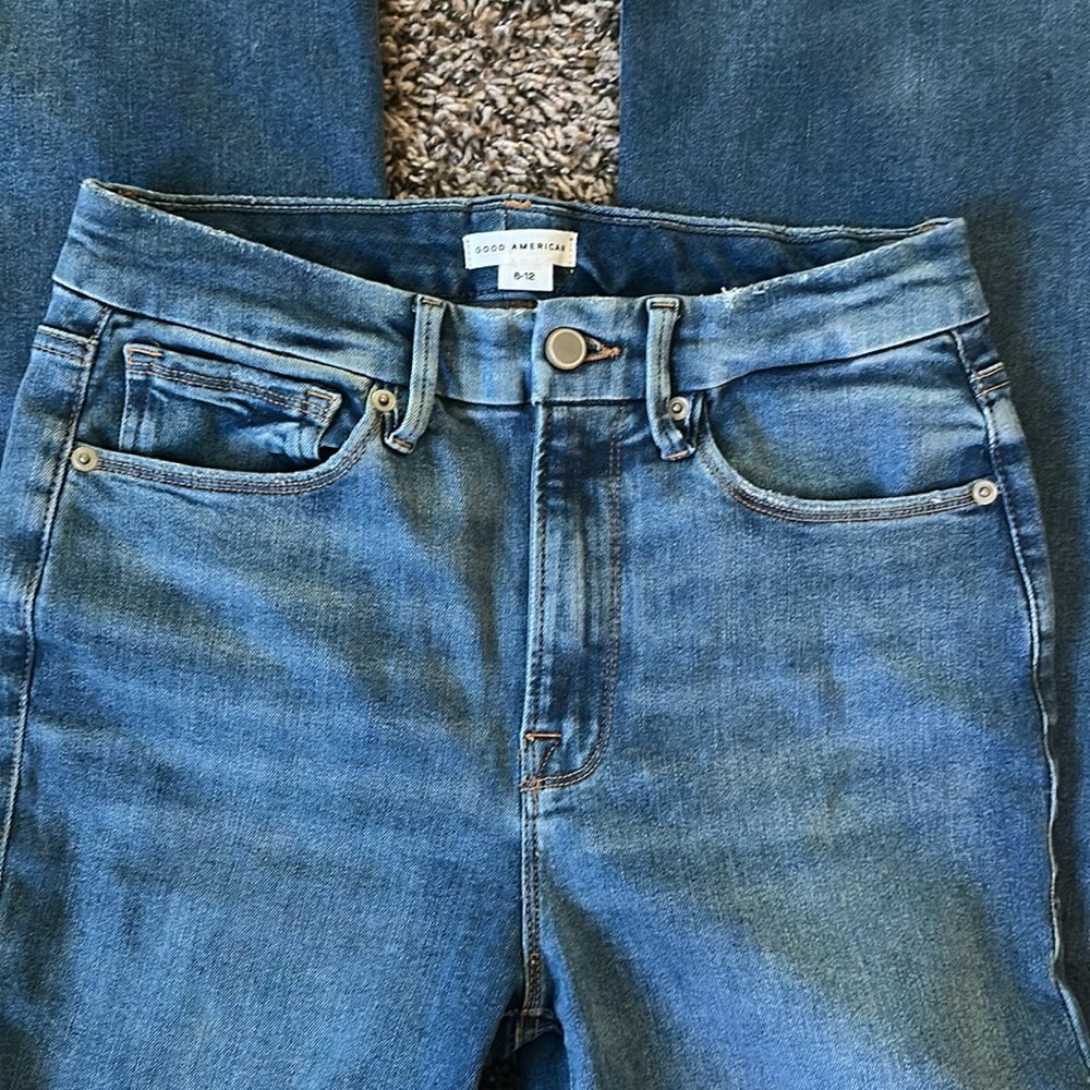 Good American Flare Jeans Size 6-12